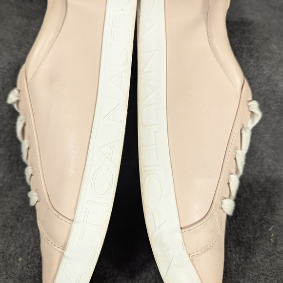 Nautica Cream Sneakers Classic Canvas Style - Picture 7 of 13